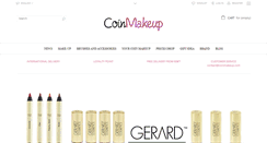 Desktop Screenshot of coinmakeup.com